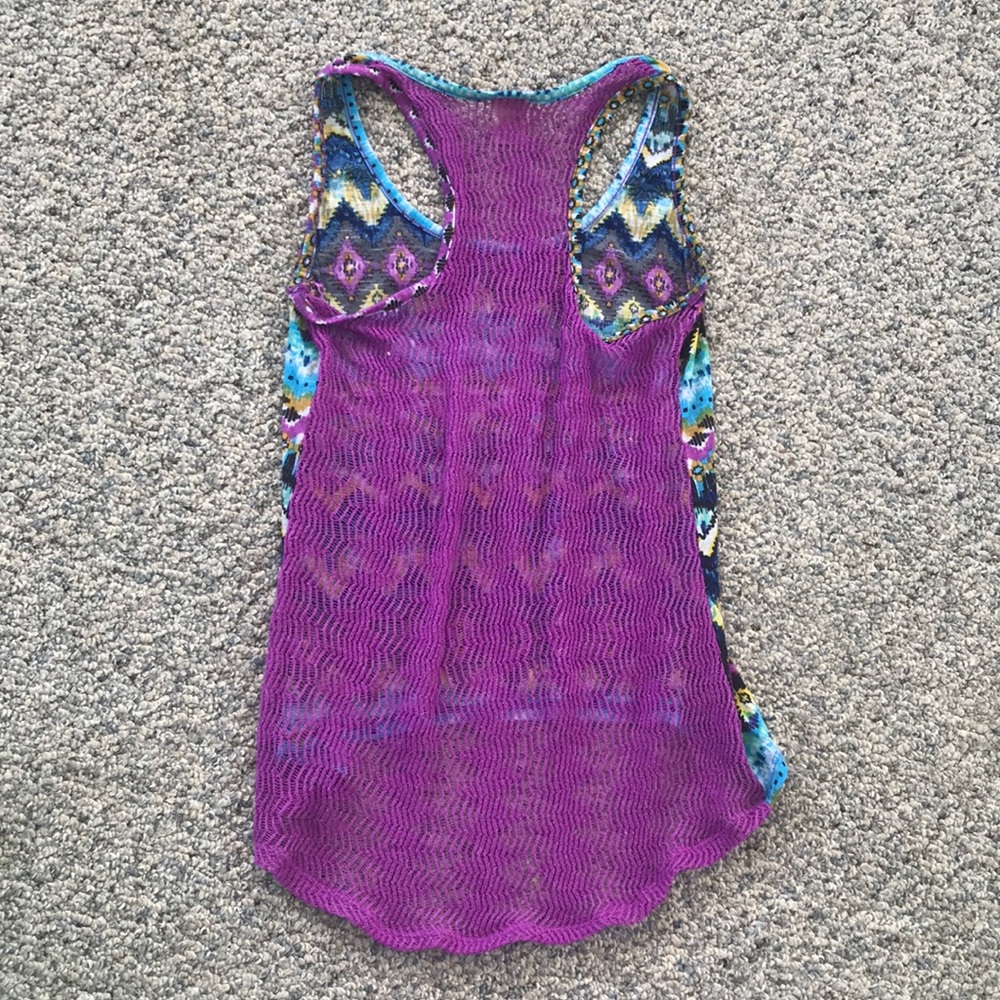 Patterned Tank Top - Picture 4 of 4